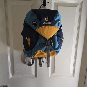 Deuter Kids Backpack - Blue and Yellow